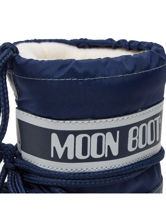 Moon Boot Moon Boot Śniegowce Mini Nylon 14004300002 Granatowy