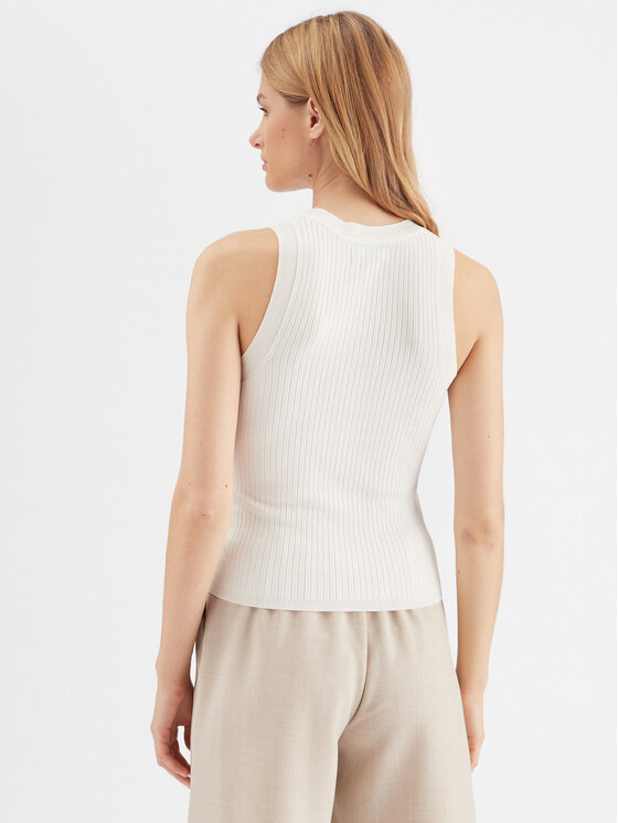 JDY JDY Τοπ Aya 15287501 Λευκό Slim Fit