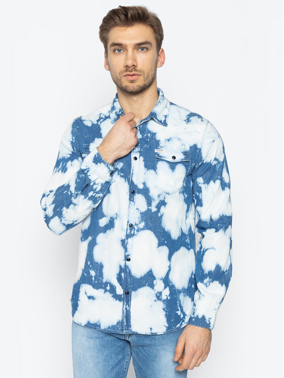 Camicia M02H02 D4031 Multicolore Slim Fit