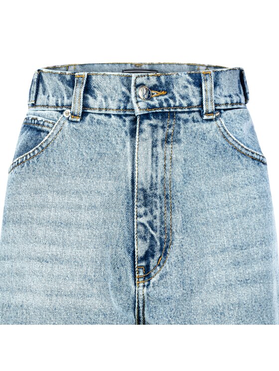 MissDenim MissDenim Spodnie damskie Baggy Niebieski Boyfriend Fit