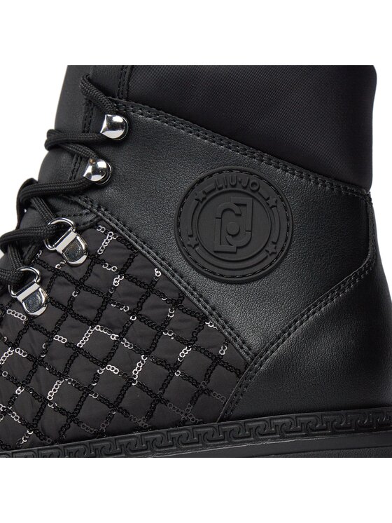 Liu Jo Liu Jo Schnürstiefeletten Rumi 08 SF3205 TX369 Schwarz