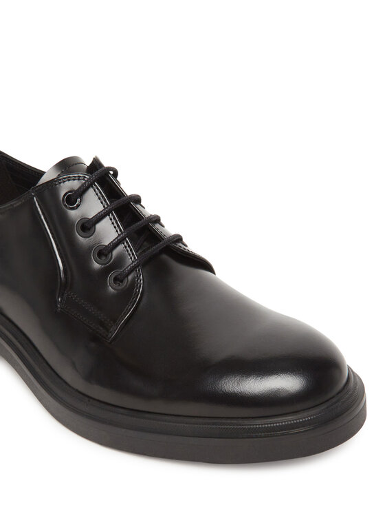 Calvin Klein Calvin Klein Pusbačiai Postman Derby HM0HM01838 Juoda