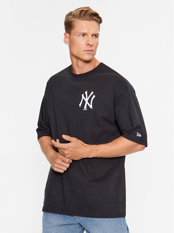 NEW ERA NEW YORK YANKEES MLB FLORAL GRAPHIC BLACK OVERSIZED T-SHIRT  60332266