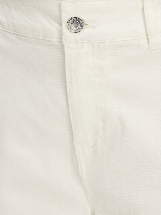 Vero Moda Vero Moda Ohlapne hlače Wild Kayla 10307837 Bela Wide Leg
