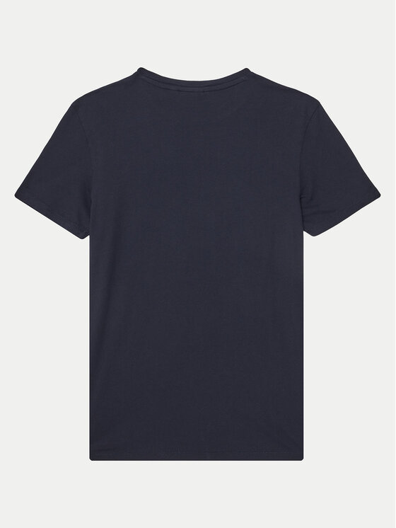 Napapijri Napapijri T-Shirt Salis SS 2 NP0A4GEH1761 S Granatowy Regular Fit
