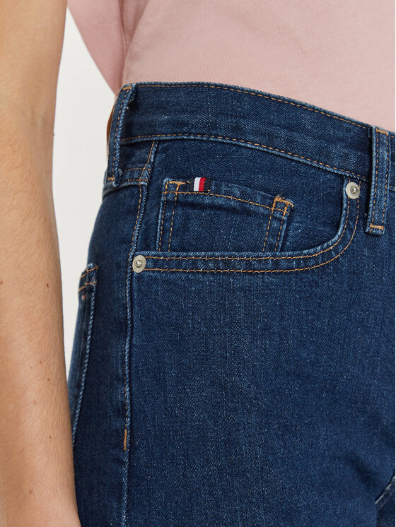 Tommy Hilfiger Tommy Hilfiger Jeansy Classic WW0WW43726 Niebieski Straight Fit