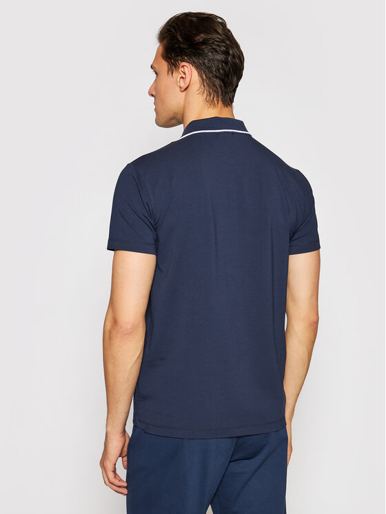 Polo 3KPF05 PJ03Z 1554 Blu scuro Regular Fit