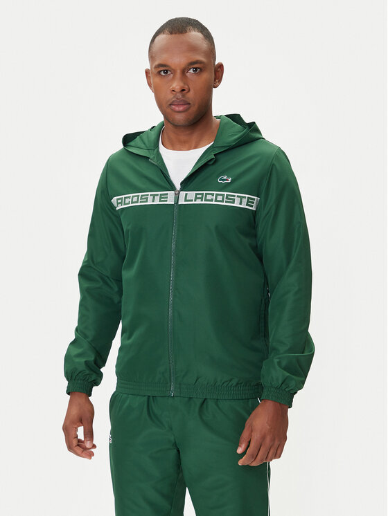 Lacoste Lacoste Tepláková souprava WH4757 Zelená Regular Fit