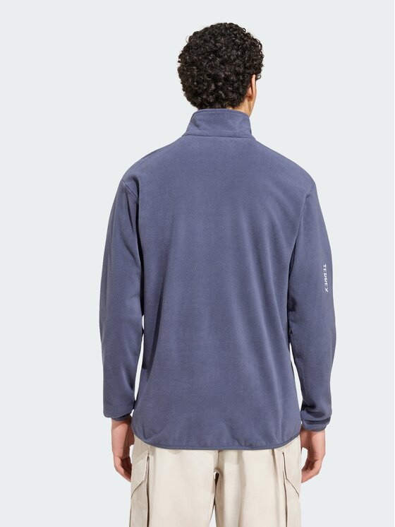 adidas adidas Fleece Terrex Multi Essentials Half Zip Fleece Jacket KZ1775 Σκούρο μπλε Regular Fit