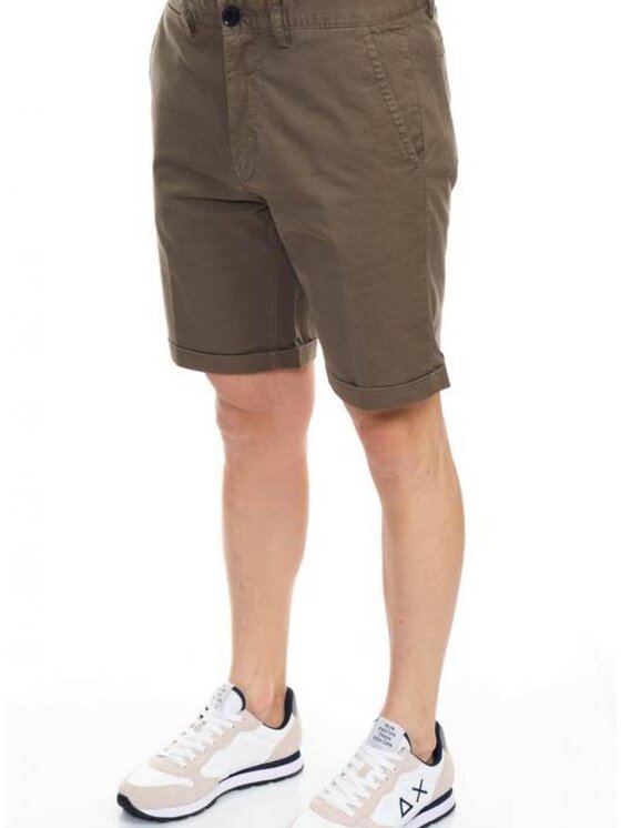 SUN68 SUN68 Bermuda q-dav-46564 Verde Regular Fit