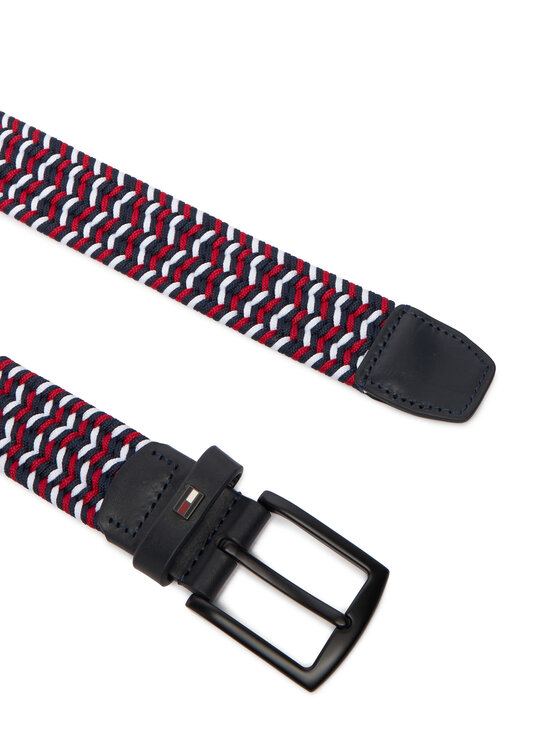 Tommy Hilfiger Tommy Hilfiger Pasek Męski Denton Elastic 3.5 AM0AM13946 Kolorowy
