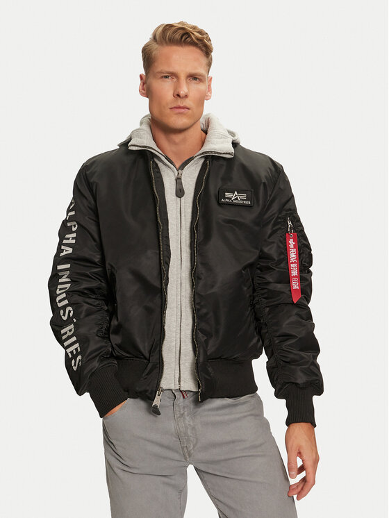 Alpha Industries Alpha Industries Bunda bomber AI.133104-198-XXL Černá Slim Fit