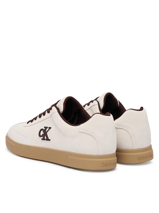 Calvin Klein Calvin Klein Laisvalaikio batai Low Prof Cupsole Su HM0HM02125 Balta