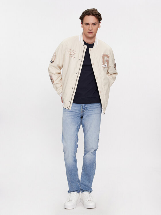 Guess Guess Jeansy M4RAS2 D58M3 Niebieski Slim Fit