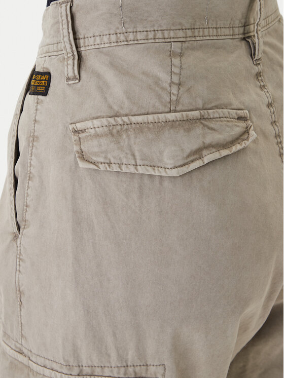 G-Star Raw G-Star Raw Bavlnené nohavice D28756-D388 Béžová Boyfriend Fit