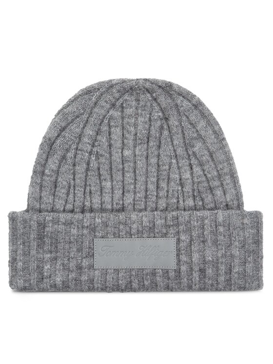 Tommy Hilfiger Tommy Hilfiger Шапкa Twist AW0AW15325 Сірий