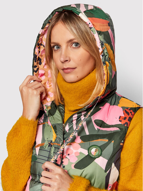 Femi Stories Femi Stories Vest Jasmin Roheline Relaxed Fit