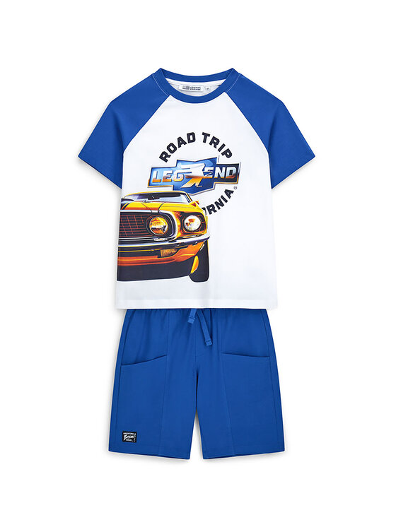 Original Marines Original Marines T-särk DFP4206YM Valge Regular Fit