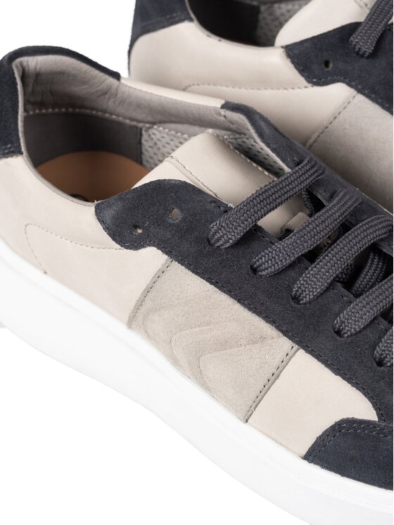 Geox Geox Sneakersy U927BB 04322 Šedá