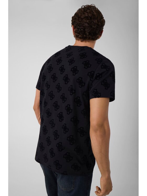 Guess Guess T-Shirt 184972 Černá Classic Fit