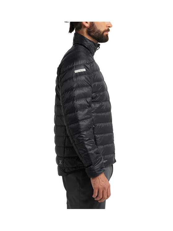 Haglöfs Haglöfs Kurtka puchowa L.I.M Down Jacket Men Czarny Regular Fit