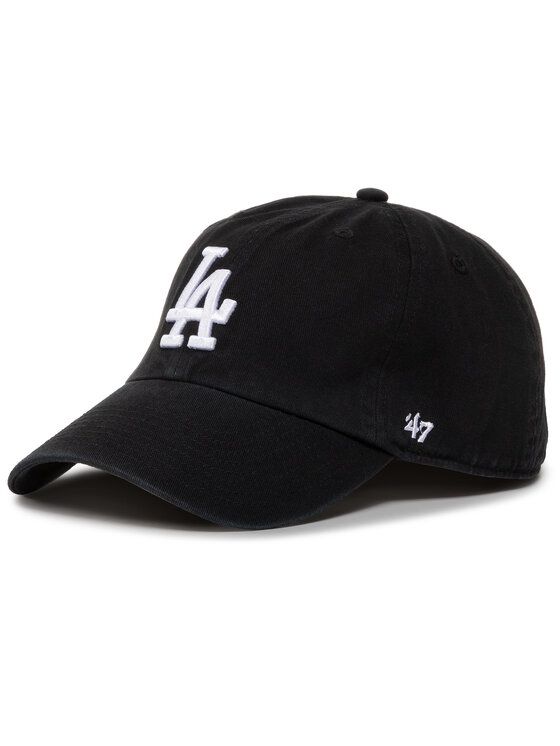 Czapka z daszkiem 47 Brand, Czarne, Mlb Los Angeles Dodgers '47 Clean Up B-RGW12GWS-BKJ