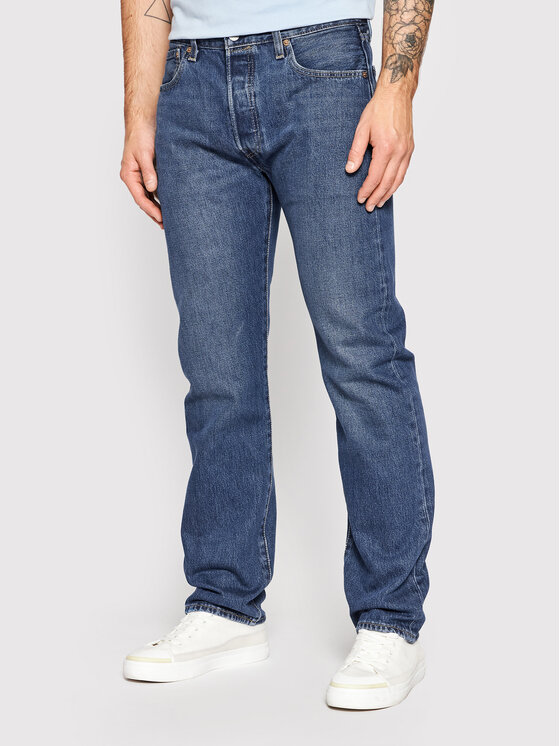 Levi's® Džinsi 501® 00501-3322 Tumši zils Original Fit