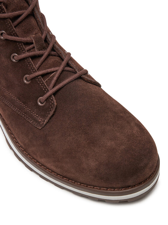 Tommy Hilfiger Tommy Hilfiger Μποτίνια Corporate FM0FM05147 Καφέ