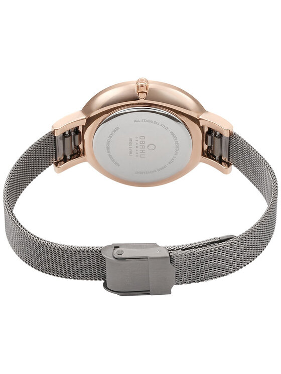 Obaku Obaku Hodinky V158LEVJMJ Šedá