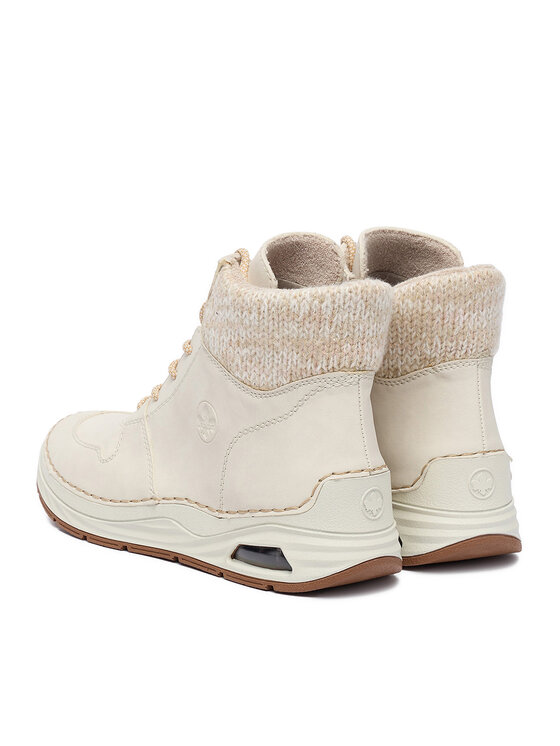 Rieker Rieker Schnürschuhe 44555-60 Écru