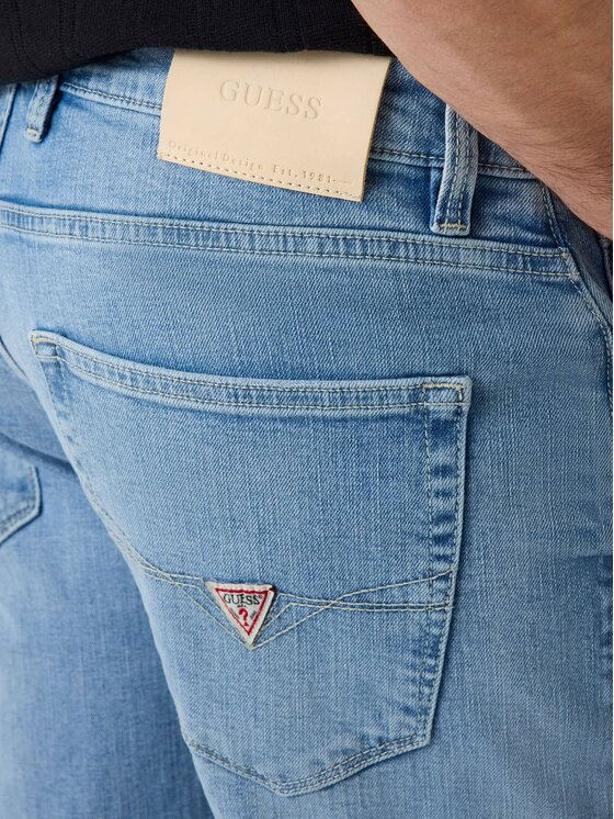 Guess Guess Jeansy 181941 Niebieski Slim Fit
