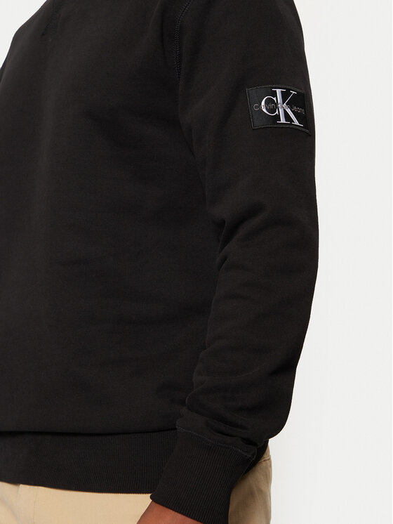 Calvin Klein Jeans Calvin Klein Jeans Суитшърт J30J323426 Черен Regular Fit