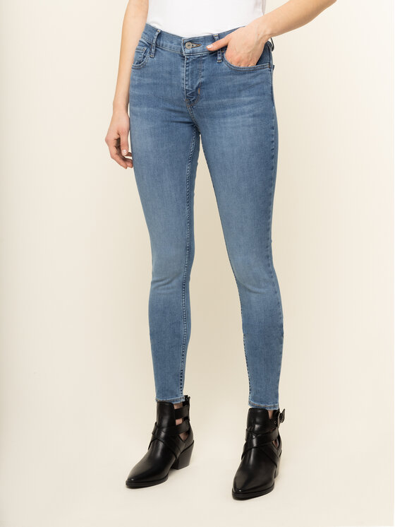 Levi s Super Skinny Fit Jeans 17780 0073 Blau Super Skinny Fit