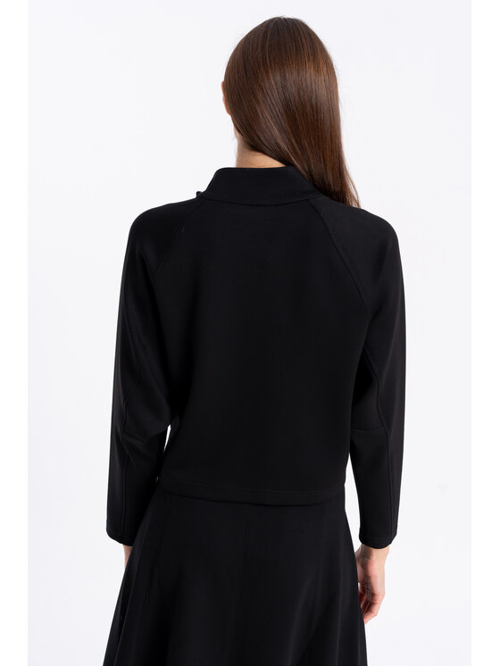 CLICK CLICK Μπουφάν γυναικείο 71-0043 Μαύρο Regular Fit