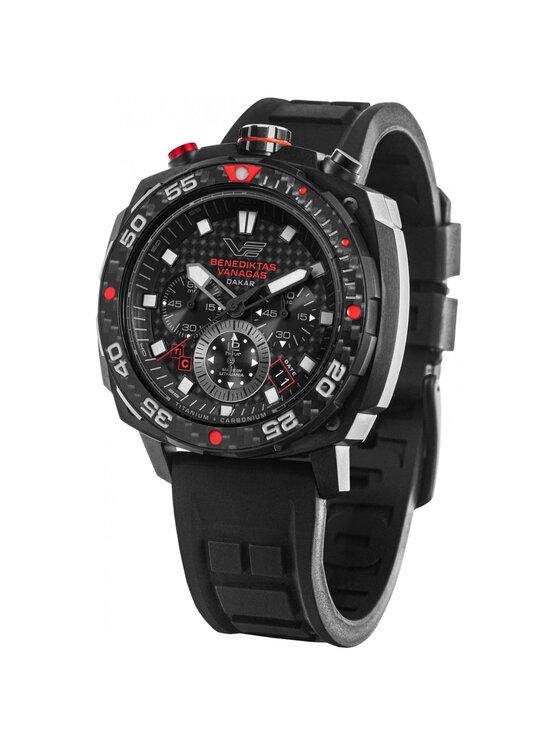 Zegarek Vostok Europe, Czarny, VK67-650J740S