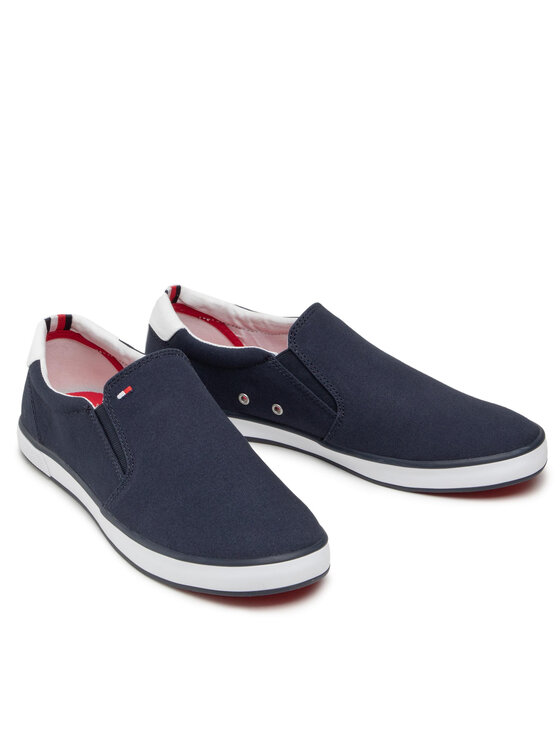 Tommy Hilfiger Tommy Hilfiger Tenisówki Harlow 2D FM0FM00597 Granatowy