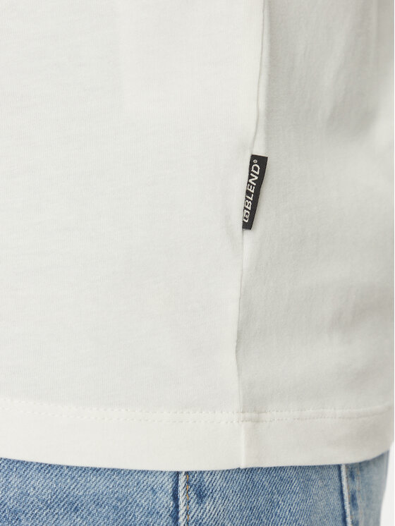 Blend Blend T-Shirt 20718312 Biały Regular Fit