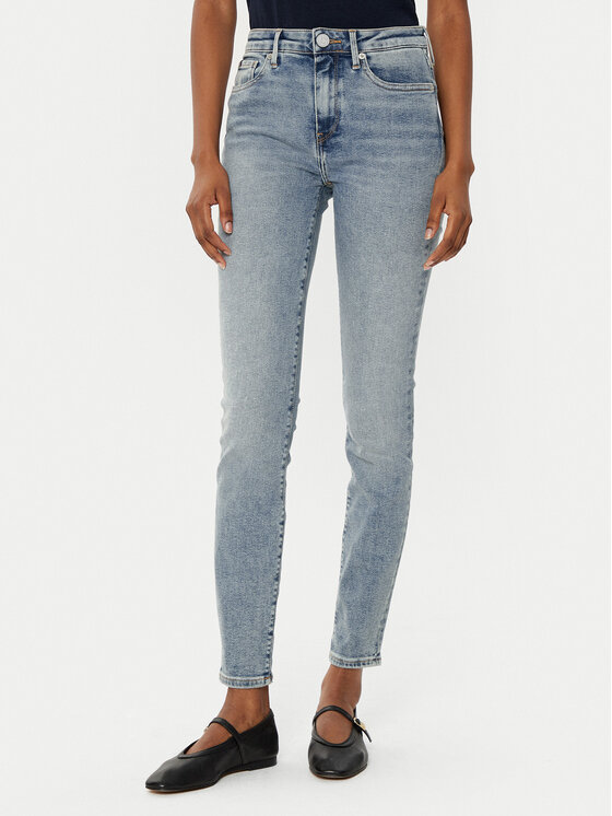 Tommy Hilfiger Tommy Hilfiger Jeansy Como WW0WW43717 Modrá Skinny Fit