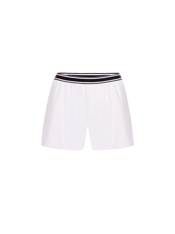 Miss Lou Miss Lou Shorts da mare O-AW1-B Bianco