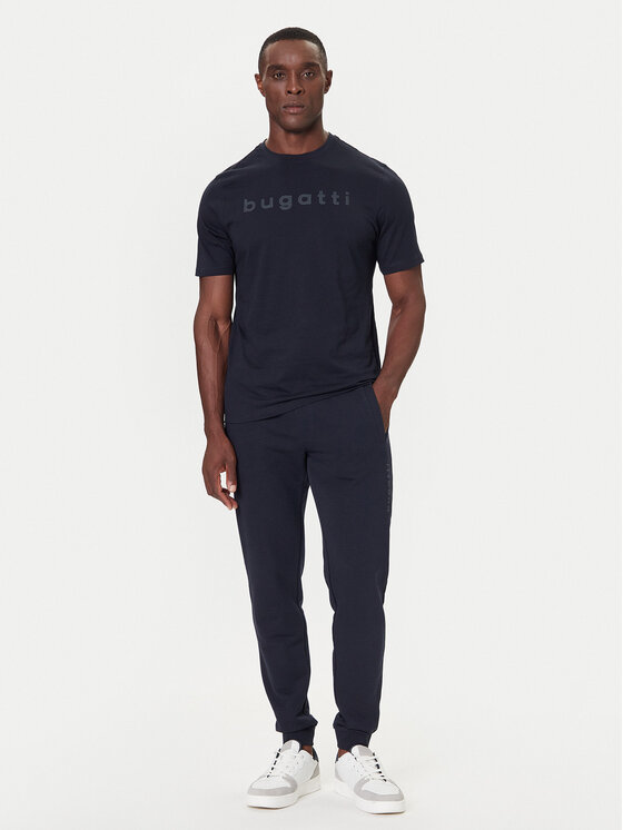 Bugatti Bugatti T-shirt 8350-85043D Tamnoplava Regular Fit