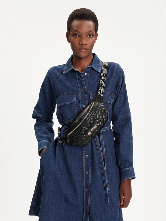 LOVE MOSCHINO LOVE MOSCHINO Rankinė ant juosmens﻿ JC4003PP1MLA0000 Juoda