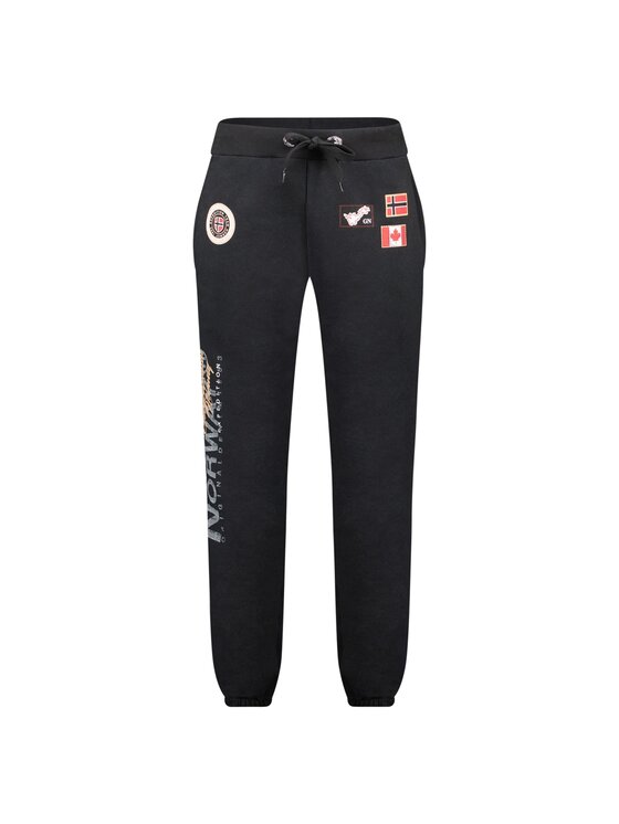 Geographical Norway Geographical Norway Spodnie dresowe WY2700H/GN-BLACK Czarny Regular Fit