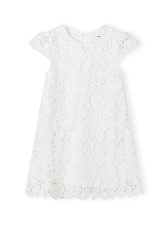 minoti minoti Sukienka elegancka 22party54 Biały Regular Fit