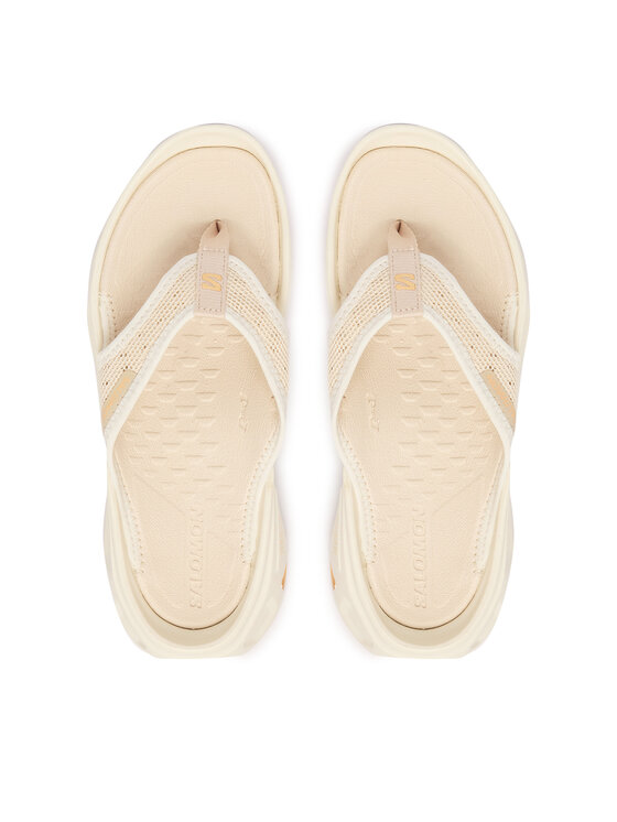 Salomon Salomon Šlepetės per pirštą Reelax Break 6.0 L47995300 Écru