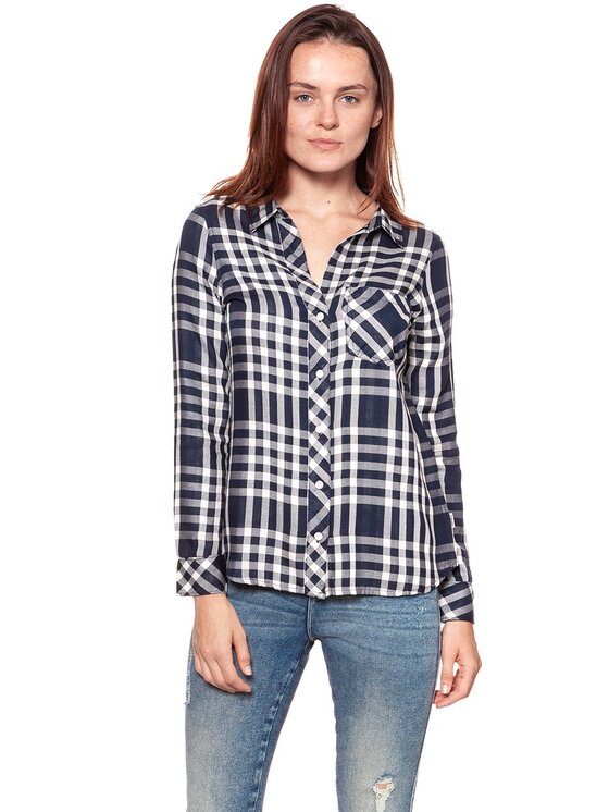 Wrangler Wrangler Camicia Wrangler Fluid Shirt Bianco Regular Fit