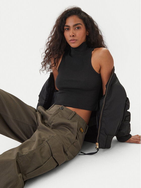 G-Star Raw G-Star Raw Cargo nohavice D29512-5126 Kaki Loose Fit
