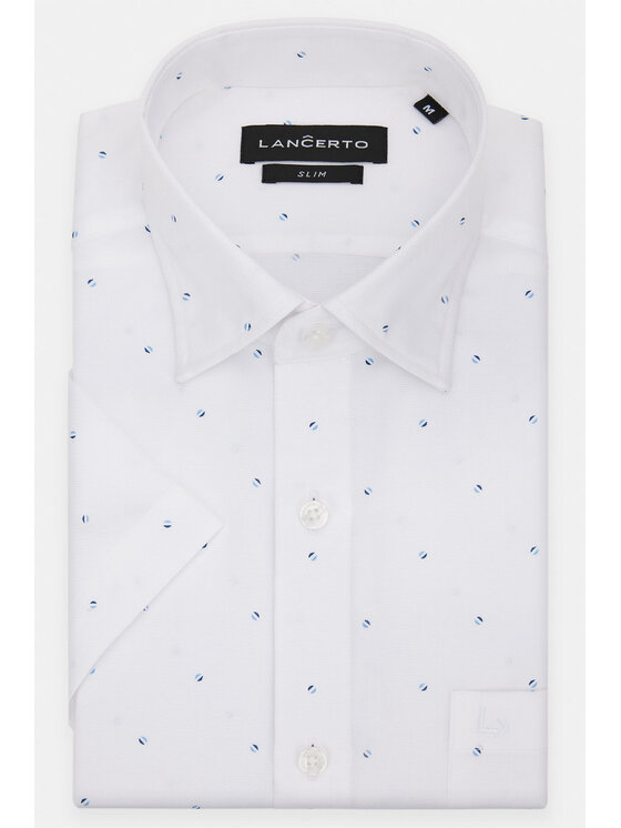 Lancerto Lancerto Koszula Carrie KO073123000049 Biały Slim Fit