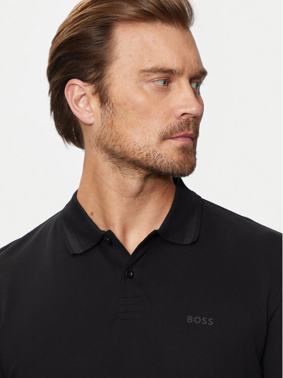BOSS Boss Polokošile Pio 1 50507583 Černá Regular Fit