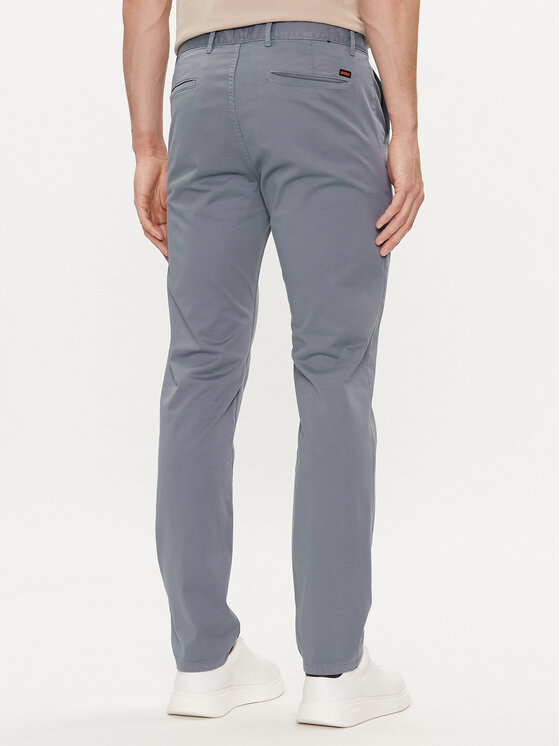 BOSS Boss Pantaloni chino 50510933 Albastru Slim Fit