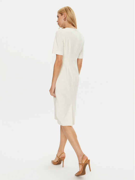 BOSS Boss Повсякденна сукня Dalune 50432020 Бежевий Regular Fit
